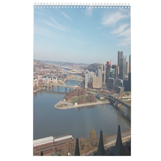 Calendrier Pittsburgh dans sa gloire (Dos)