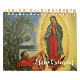 Calendrier PixDezines La Vierge Marie/Apparitions Chaque anné