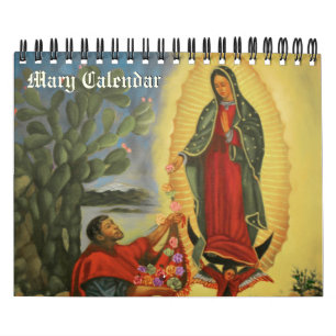 Calendrier PixDezines La Vierge Marie/Apparitions Chaque anné