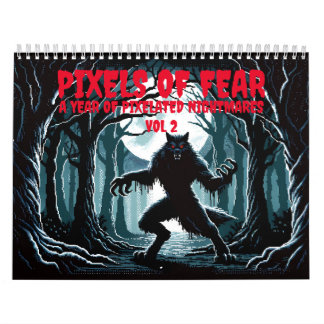 Calendrier Pixels de la peur Vol 2