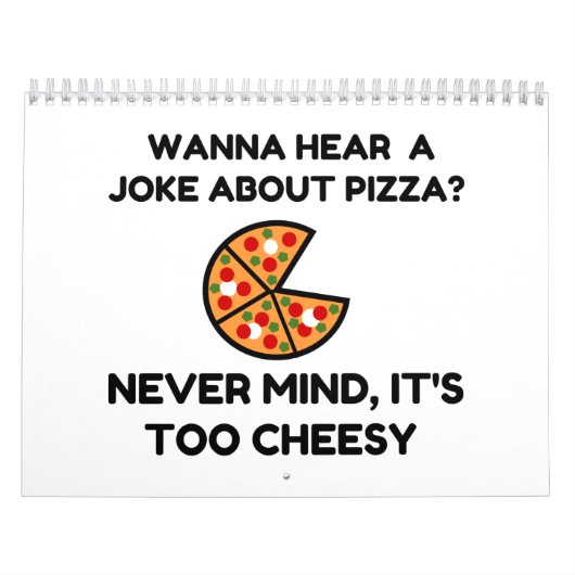 Calendrier Pizza Joke (Protection)
