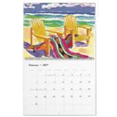 Calendrier plage (Feb 2027)