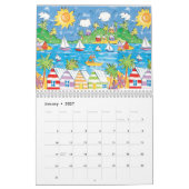 Calendrier plage (Jan 2027)