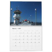 Calendrier Plage de Huntington. Scènes 2026 (Feb 2027)