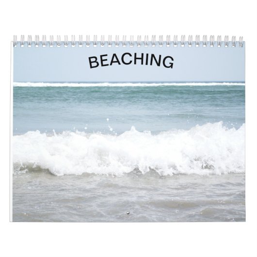 Calendrier Plage du Maine 12 mois (Protection)