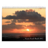 Calendrier Plage du sud 2012 pittoresque (Protection)