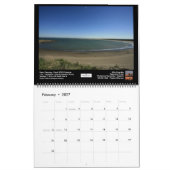 Calendrier Plage du sud Windermere 2013 pittoresque (Feb 2027)