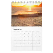 Calendrier Plage Thème Océan Photo Cadeau (Feb 2027)