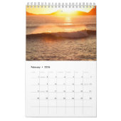 Calendrier Plage Thème Océan Photo Cadeau (Feb 2026)