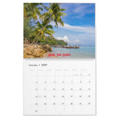 Calendrier Plages de Phuket, Thaïlande (Jan 2027)