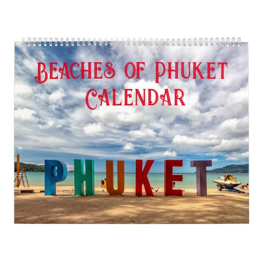 Calendrier Plages de Phuket, Thaïlande (Protection)