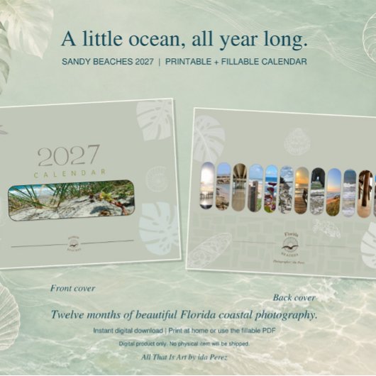 Calendrier Plages de Sable 2027