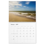 Calendrier Plages et mer (Feb 2027)