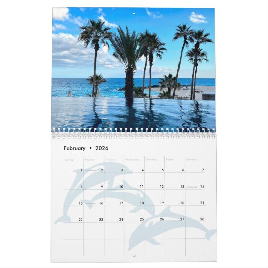 Calendrier Plages Tropicales Cabo San Lucas Heureusement Jama (Feb 2026)
