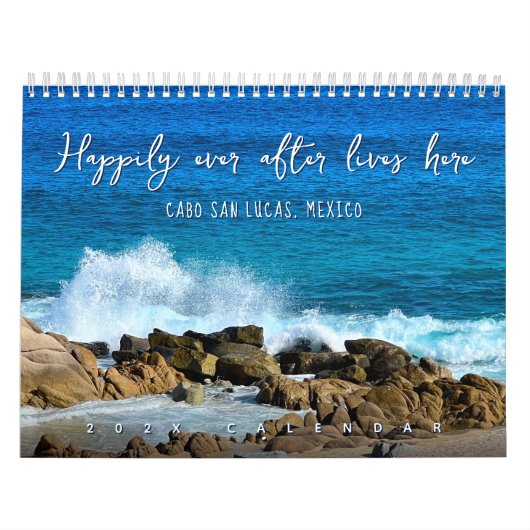 Calendrier Plages Tropicales Cabo San Lucas Heureusement Jama (Protection)