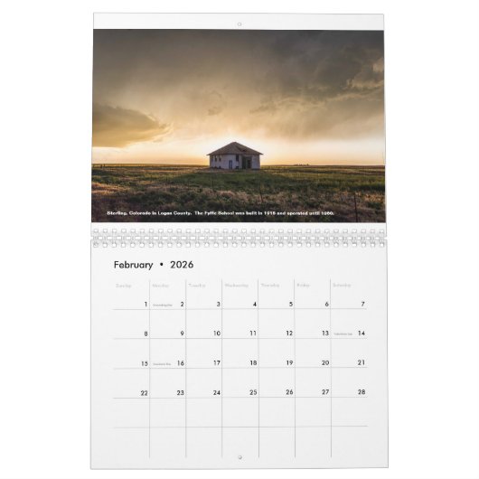 Calendrier / Plaines abandonnées 2024 (Feb 2026)