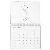 Calendrier Plan Du Vietnam (Jan 2027)