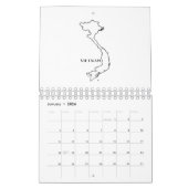 Calendrier Plan Du Vietnam (Jan 2026)