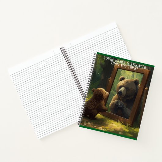 calendrier planificateur cahier de notes ourson mo (Intérieur)