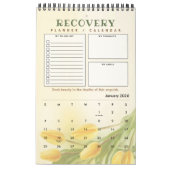 Calendrier Planificateur de cadeaux de récupération PERSONNAL (Jan 2026)