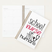 calendrier/planificateur en spirale, infirmière sc (Devant avec enveloppe)