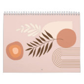 Calendrier Plante de la feuille Boho Sun Arch (Protection)