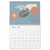 Calendrier Plante de la feuille Boho Sun Arch (Feb 2027)