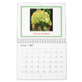 Calendrier Plante et fleurs 2025 (Jan 2027)