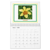Calendrier Plante et fleurs 2025 (Mar 2026)