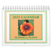 Calendrier Plante et fleurs 2025 (Protection)