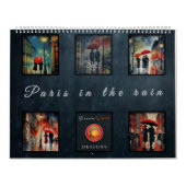 Calendrier Pluie à Paris 2024 - (Protection)