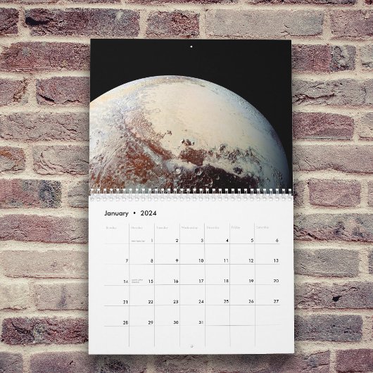 Calendrier Pluto