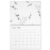 Calendrier Point, Déclin De Neige (Jan 2026)