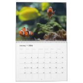 Calendrier Poisson clown 2025 (Jan 2026)