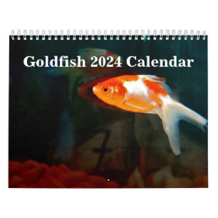 Calendrier Poisson rouge 2025