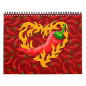 Calendrier Poivre chili au coeur de flamme (Protection)