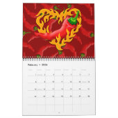 Calendrier Poivre chili au coeur de flamme (Feb 2026)