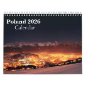 Calendrier Poland 2026 Photo Calendar (Protection)