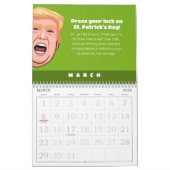 Calendrier politique Donald Trump (Mar 2026)