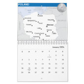 Calendrier Pologne (Jan 2026)