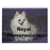 Calendrier Pomeranians royal (Protection)