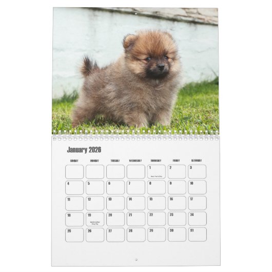 Calendrier Poméranien (Jan 2026)