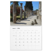 Calendrier Pompéi, Italie (Mar 2026)
