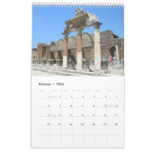 Calendrier Pompéi, Italie 12 mois (Feb 2026)