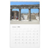 Calendrier Pompéi, Italie 12 mois (Jan 2026)
