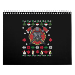 Calendrier Pompier Drôle Noël Cute Lover Cadeaux