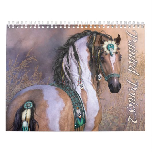 Calendrier Ponies peintes 2 (Protection)