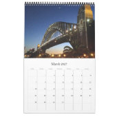 Calendrier pont de la baie de sydney australie (Mar 2027)