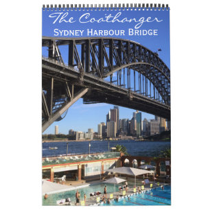 Calendrier pont de la baie de sydney australie