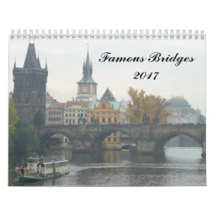 Calendrier Ponts célèbres 2017